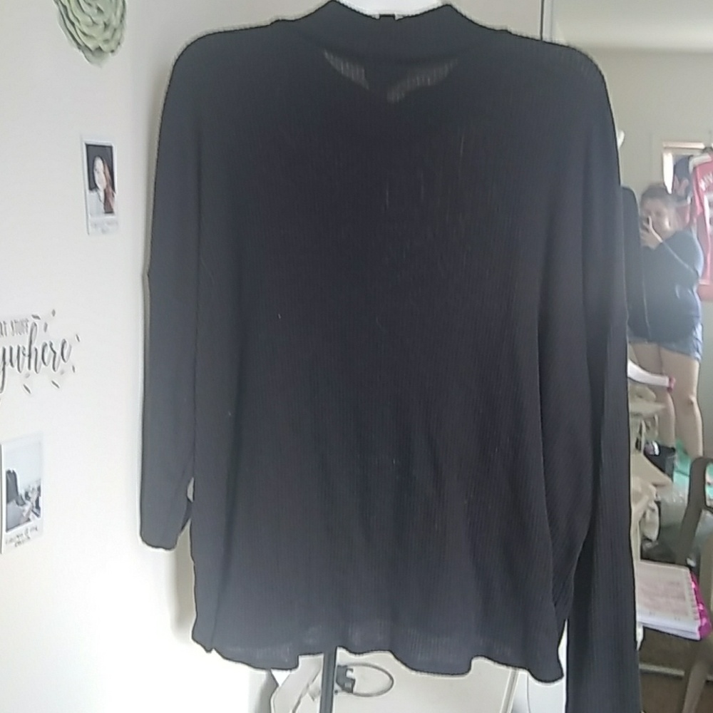 Black sweater